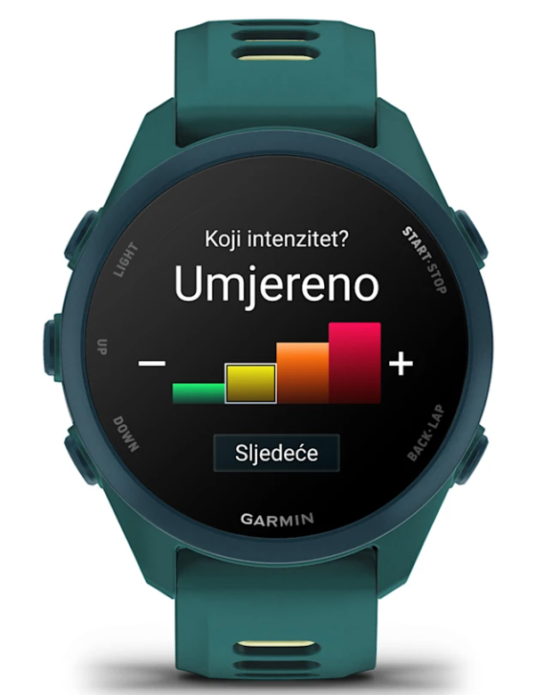 Pametni sat GARMIN Forerunner 170 Music (zelena boja), 010-03920-12-3