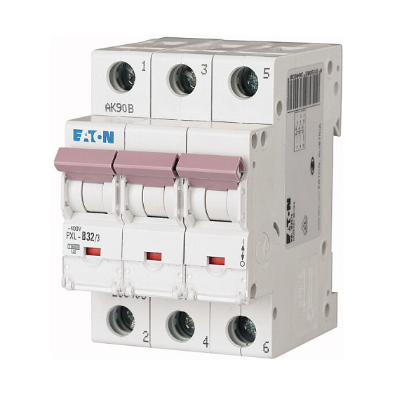 Automatski osigurač EATON PXL-B32/3, 32A, 3P, B karakteristika-0