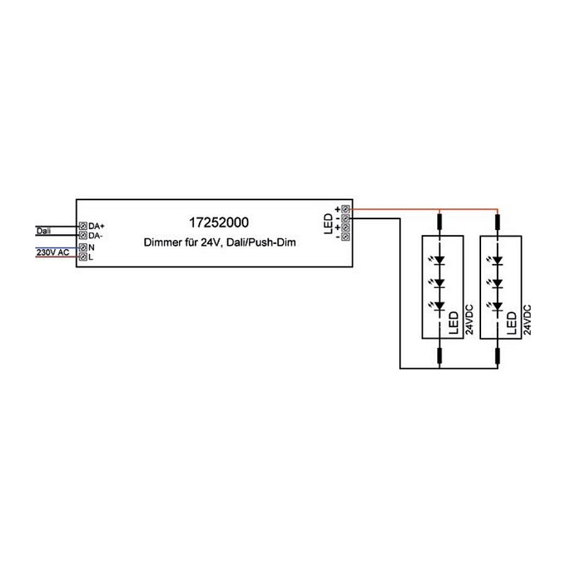 LED napajanje BRUMBERG 17252000 DALI 150W 24V DC-1