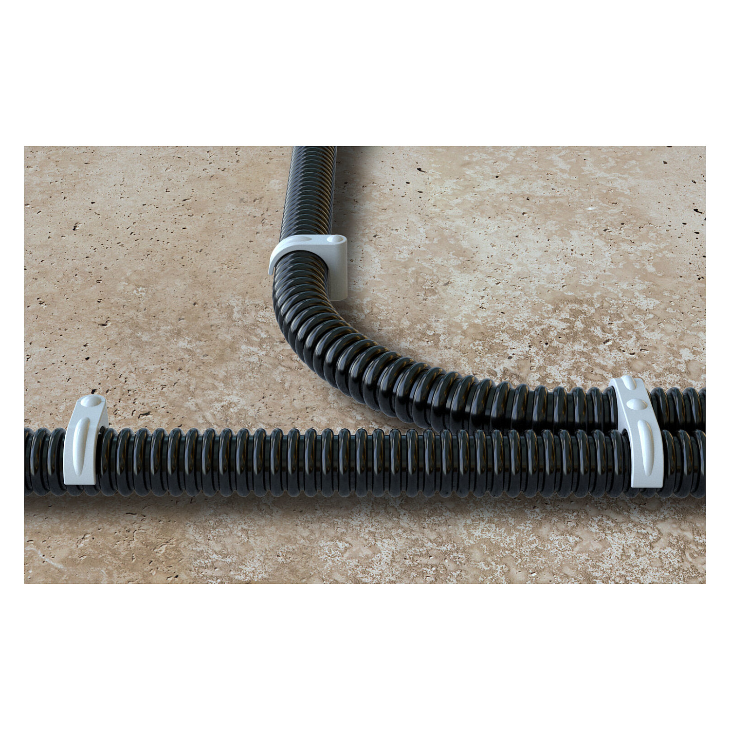 Obujmica za kabele FISCHER Steckfix SF plus LS 3/13 siva boja (100 kom)-2
