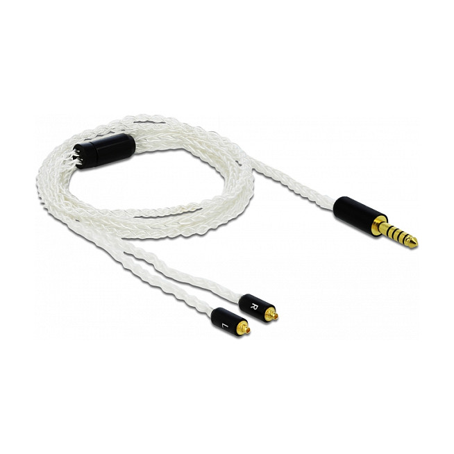 Audio kabel DELOCK 4.4 mm 5-pin na 2x MMCX, 1.2 m-1