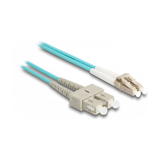 DELOCK Oklopljeni optički kabel LC/SC Duplex, Multimode OM3, 2 m-1