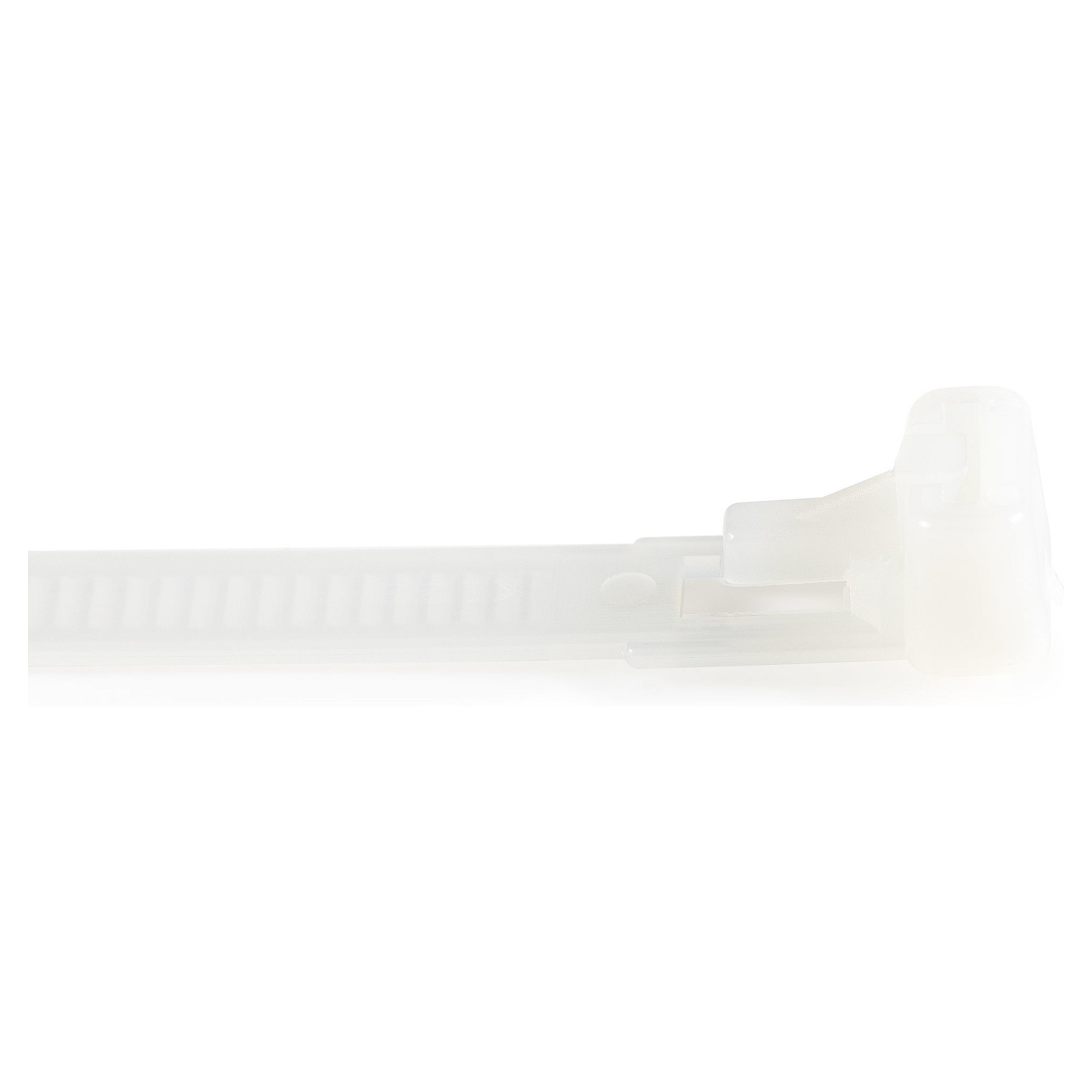 STARTECH.COM Kabelbinder - 254x7mm wiederverwendbar lsbare Nylonbinder Innen- und Aussenbereich 94V-2/UL weiss 100 Stck-1