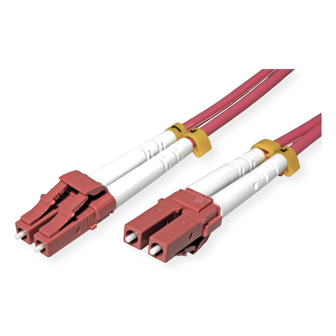 ROLINE LWL-Kabel 50/125m OM4, LC/LC, stahlarmiert, LSOH, violett, 3 m-1