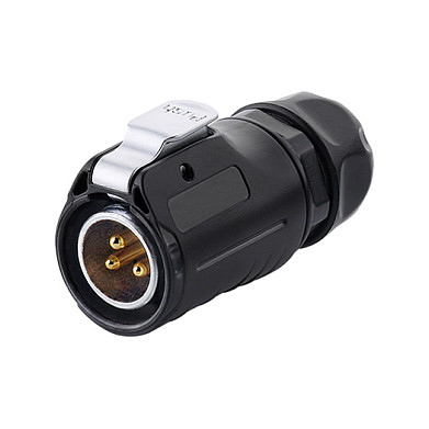Good Connections Industrie-Stecker S1 - Power 3-Pin M20-0