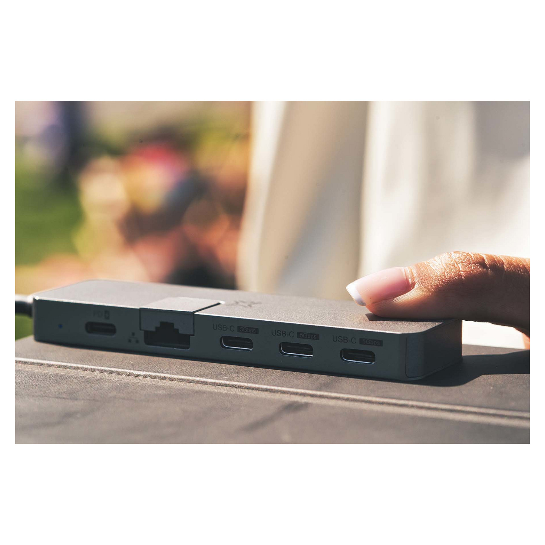 USB-C Hub XTREMEMAC Type-C Hub Max Pro 7-u-1 siva boja-1