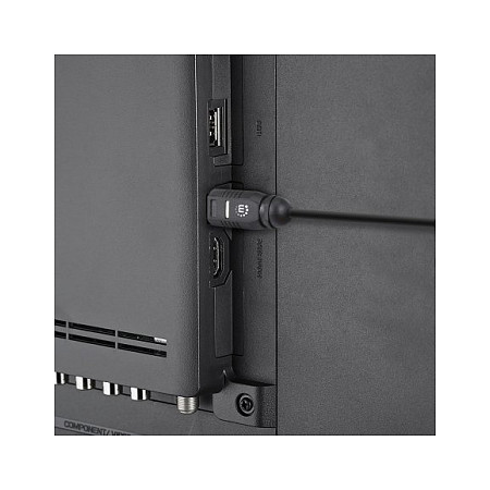 MANHATTAN Toslink Digitales Optisches Audiokabel 2 x Toslink S/PDIF-Stecker 5 m vergoldete Kontakte schwarz-5