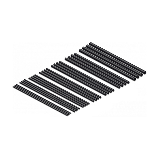 Schrumpfschlauch Sortiment 100 mm 28 StÃ¼ck schwarz-0