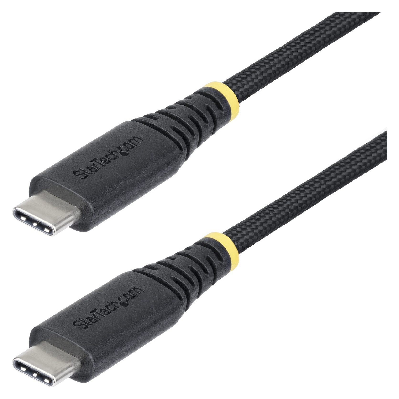 STARTECH.COM 2m USB-C-Ladekabel 240W 5A PD EPR Schnellladekabel Laptop-Ladekabel Nylon Geflochten USB-IF zertifiziert