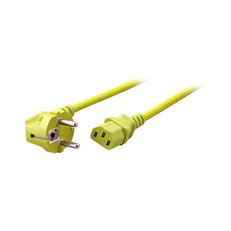 Strujni kabel EFB ELEKTRONIK Schuko na C13 (3m, 3x1.00mm², žuta boja)