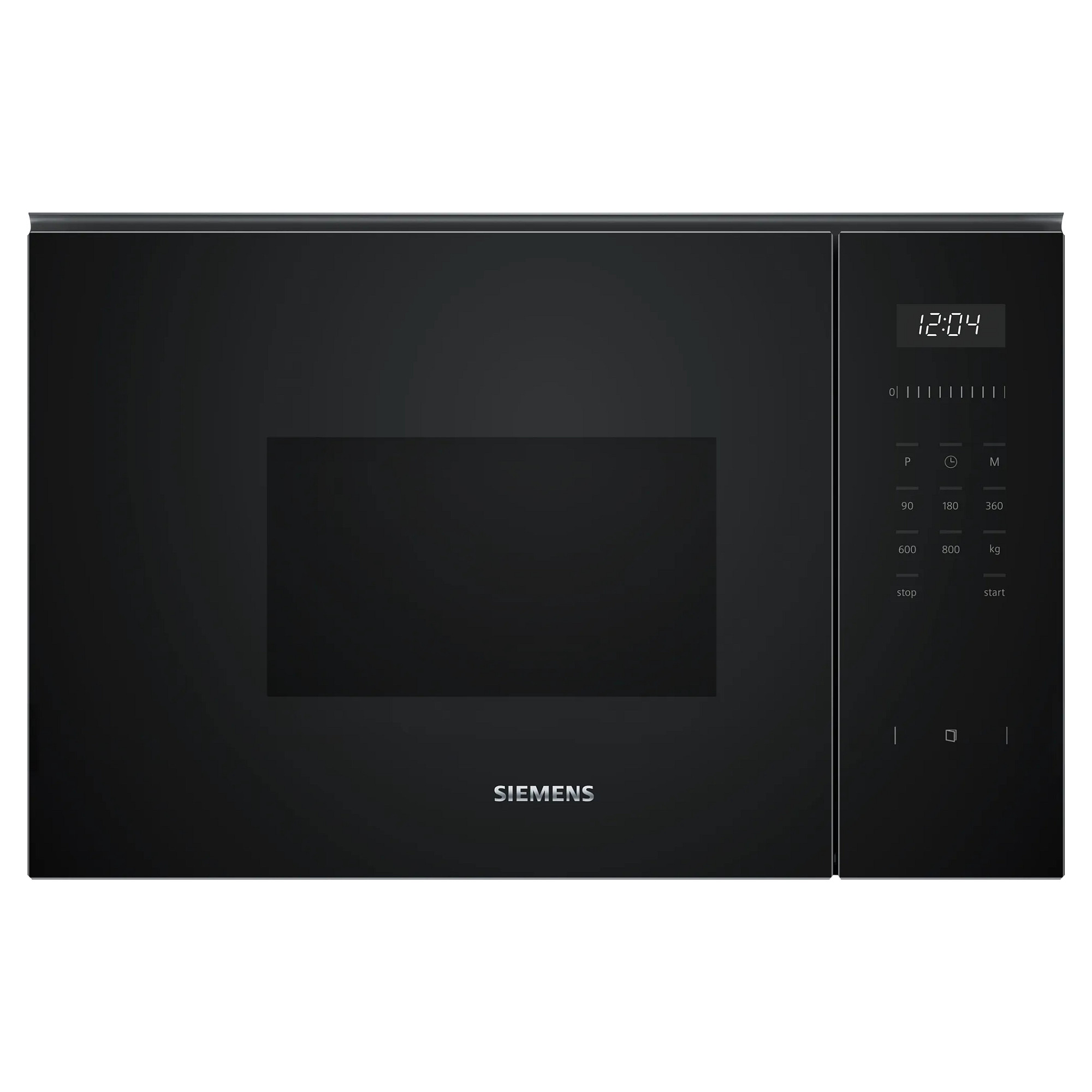 Ugradbena mikrovalna pećnica SIEMENS iQ500 BF525LMB1, 20L, 800W, crna