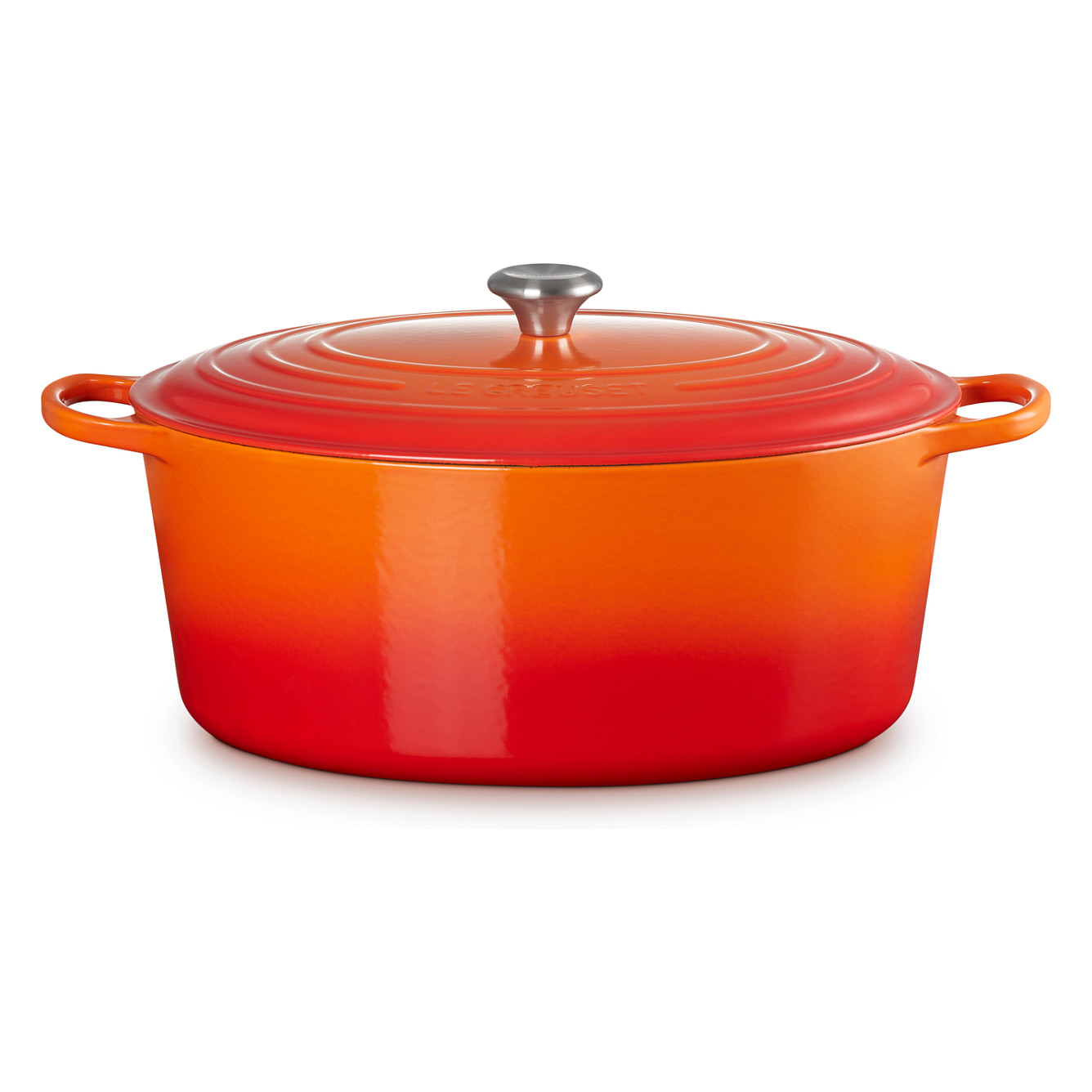 Pekač LE CREUSET Signature ovalni 40 cm, Volcanic narančasta boja