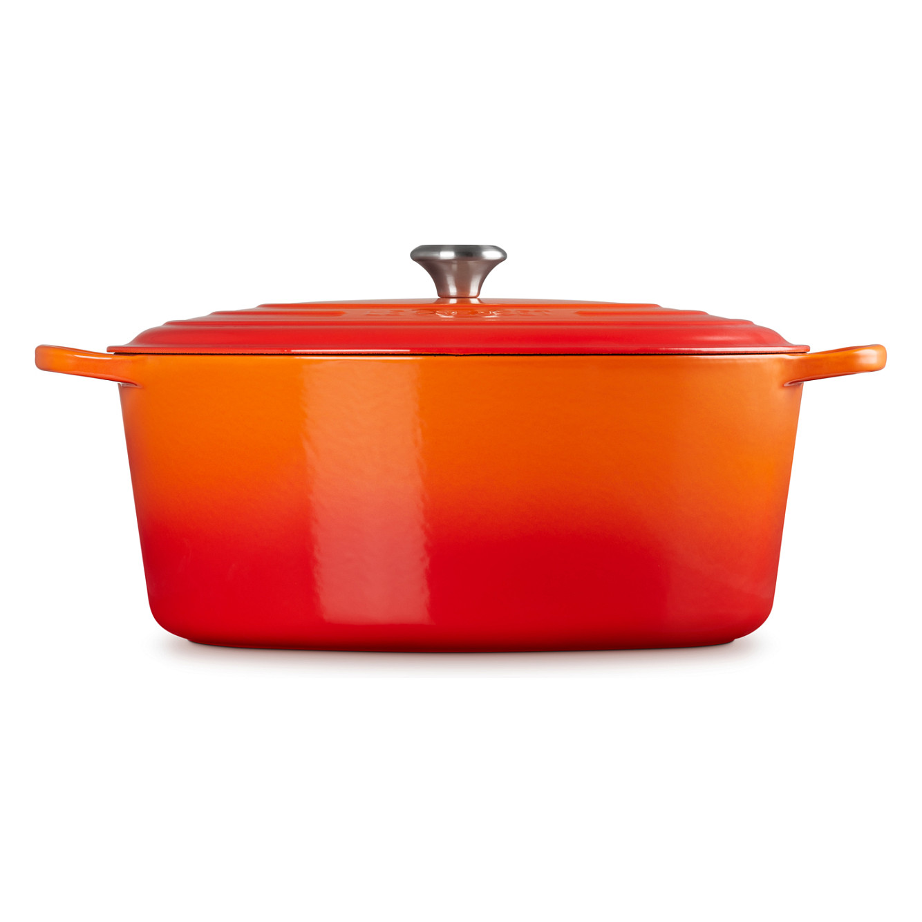 Pekač LE CREUSET Signature ovalni 40 cm, Volcanic narančasta boja-2
