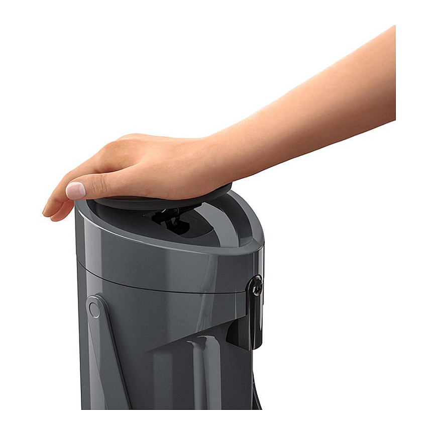 Termos vrč s pumpicom EMSA Ponza, 1.9 L, siva boja-8