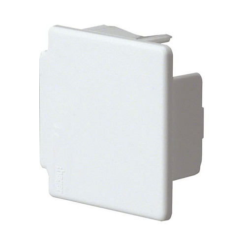Završni element HAGER LF4004069016 za kanalicu 40x40mm, prometno bijela boja-0