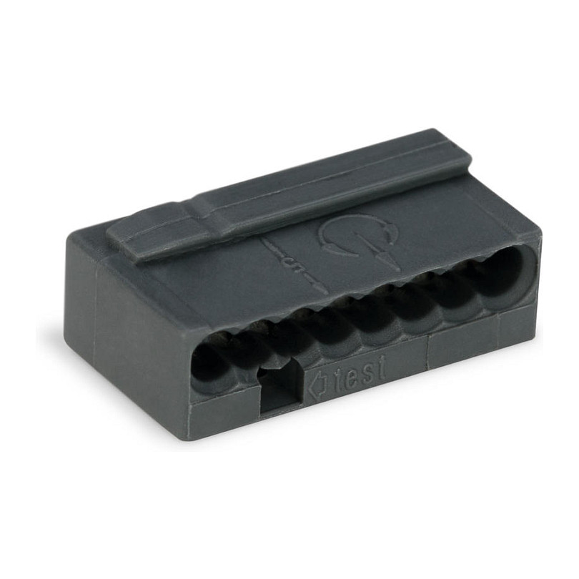 Wago Serie 243- 8-Leiter-Micro-Klemme (50 StÃ¼ck) schwarz-0