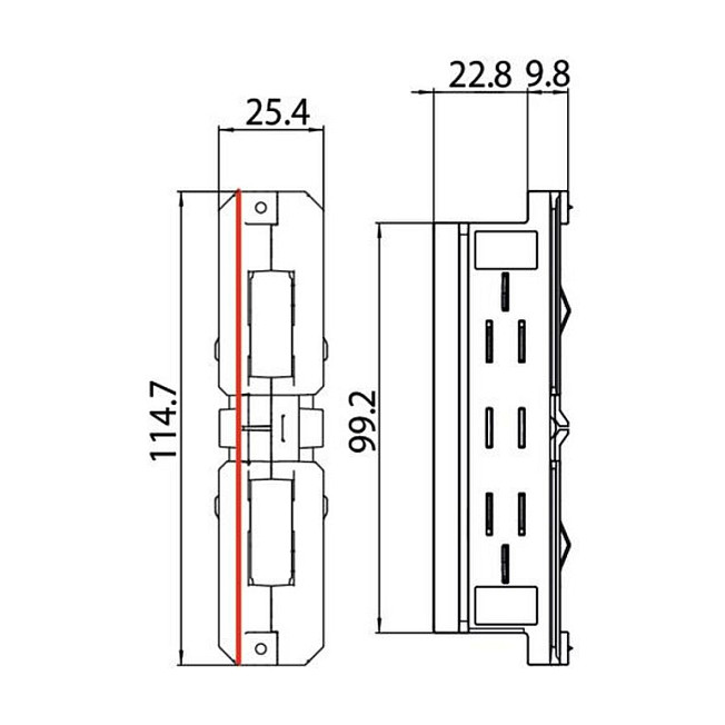 Brumberg 87114080 Elektrischer Verbinder sw-1