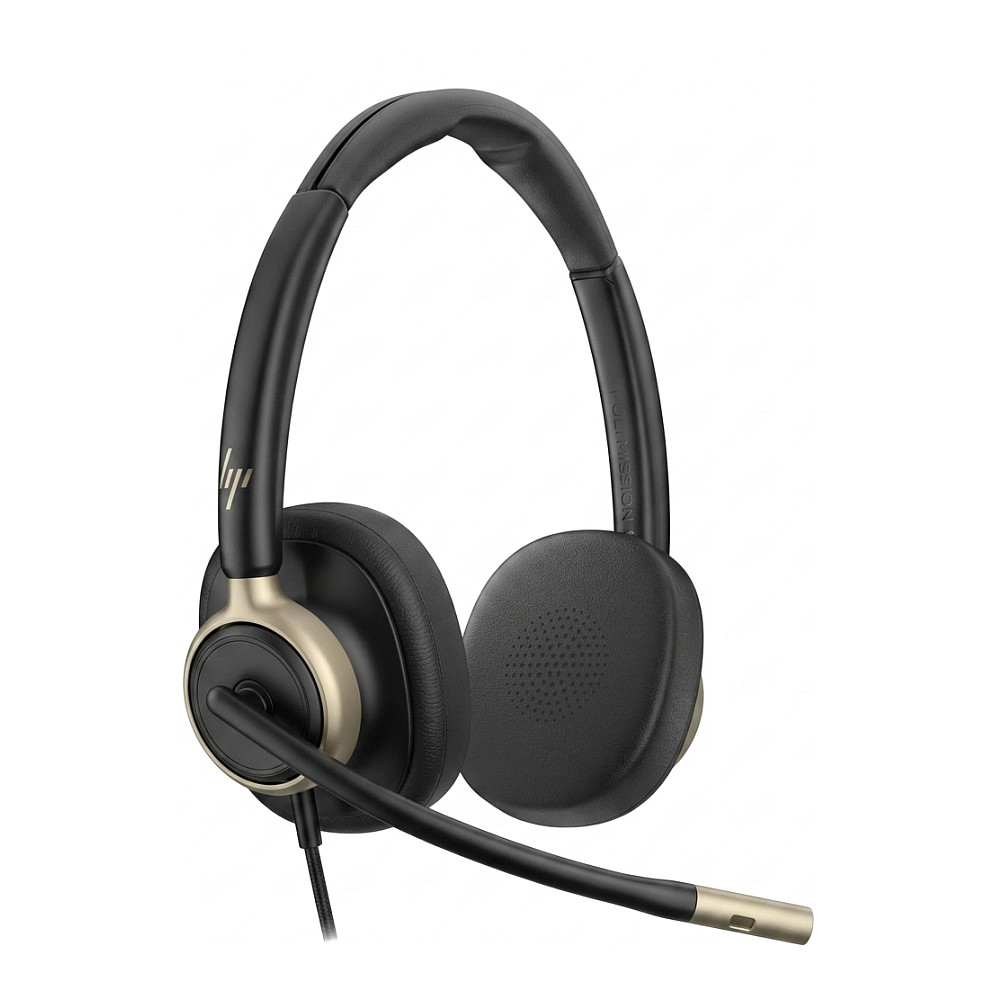 Slušalice HP POLY Mission 825 (USB-C, ANC, mikrofon)