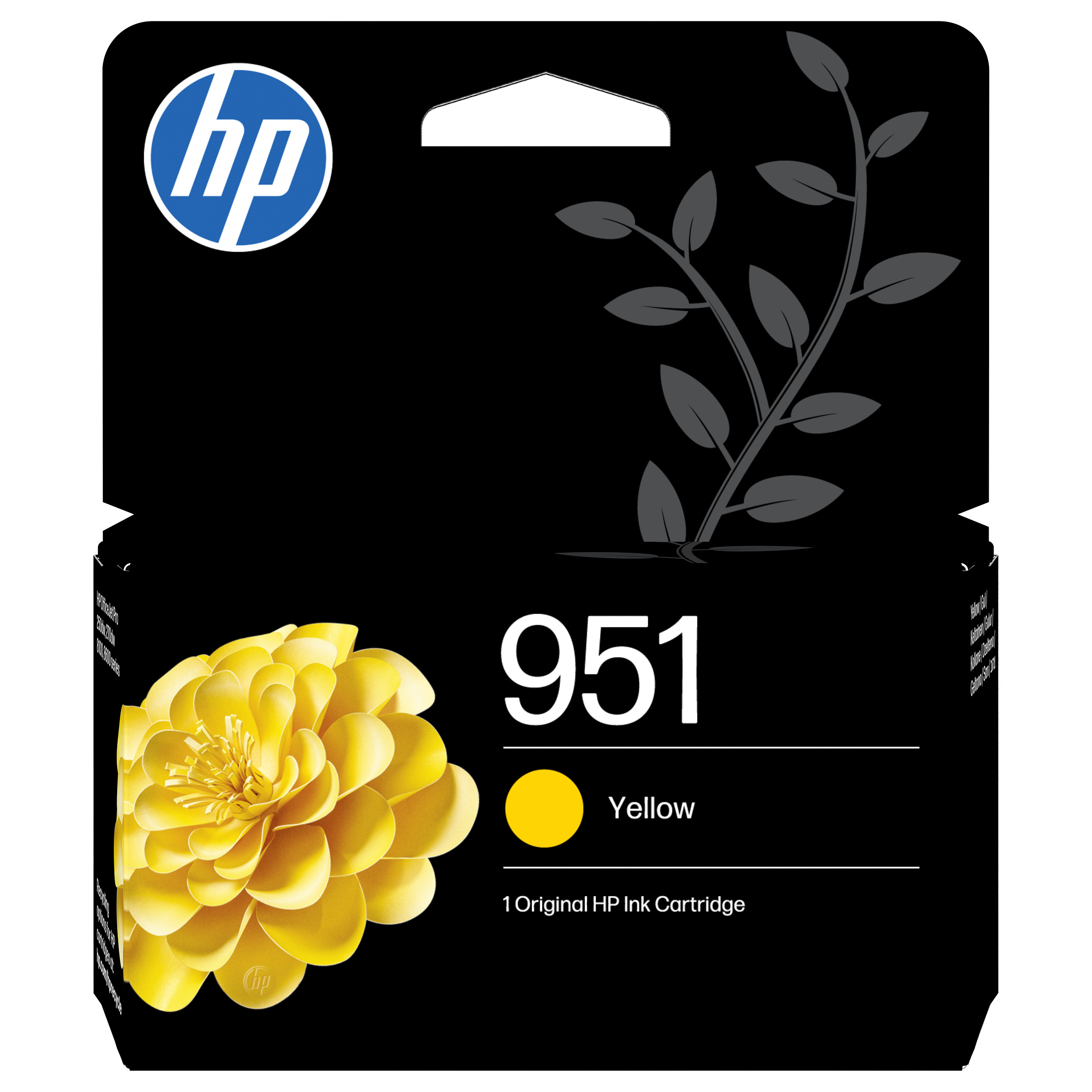 HP 951 Yellow Officejet Ink Cartridge-0