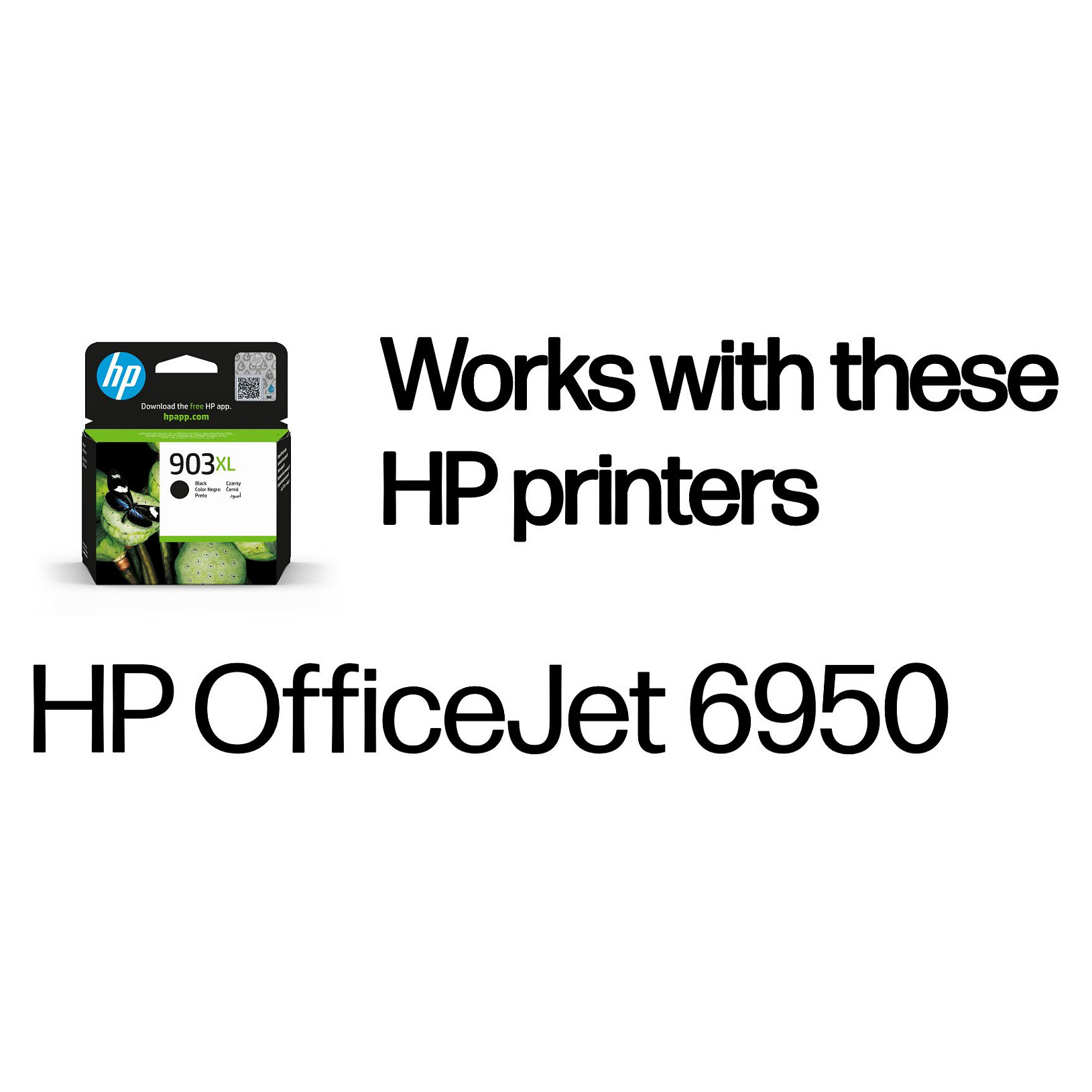 HP 903XL High Yield Black Original Ink Cartridge-1