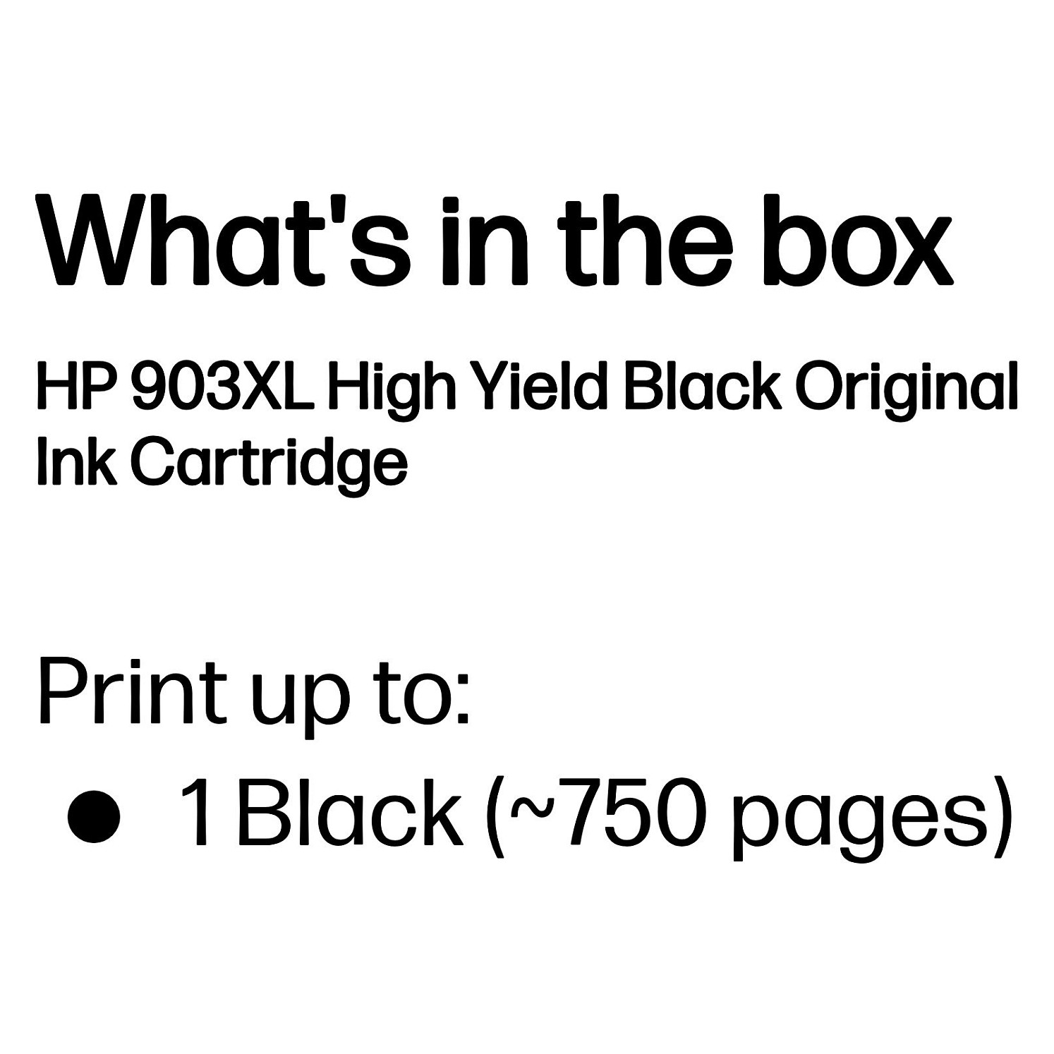 HP 903XL High Yield Black Original Ink Cartridge-2