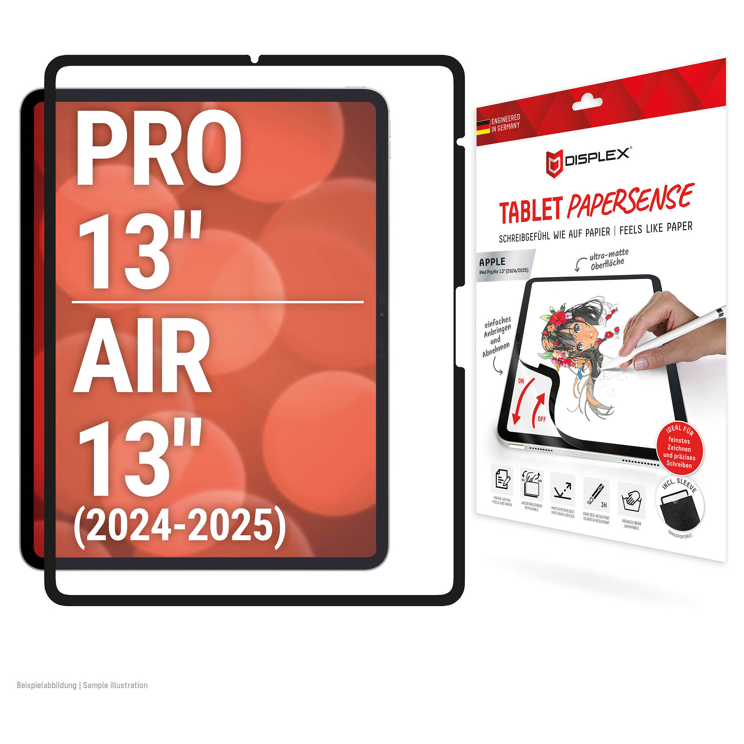 Zaštitna folija DISPLEX PaperSense za iPad Pro 13" (2024) / Air 13" (2024)-0