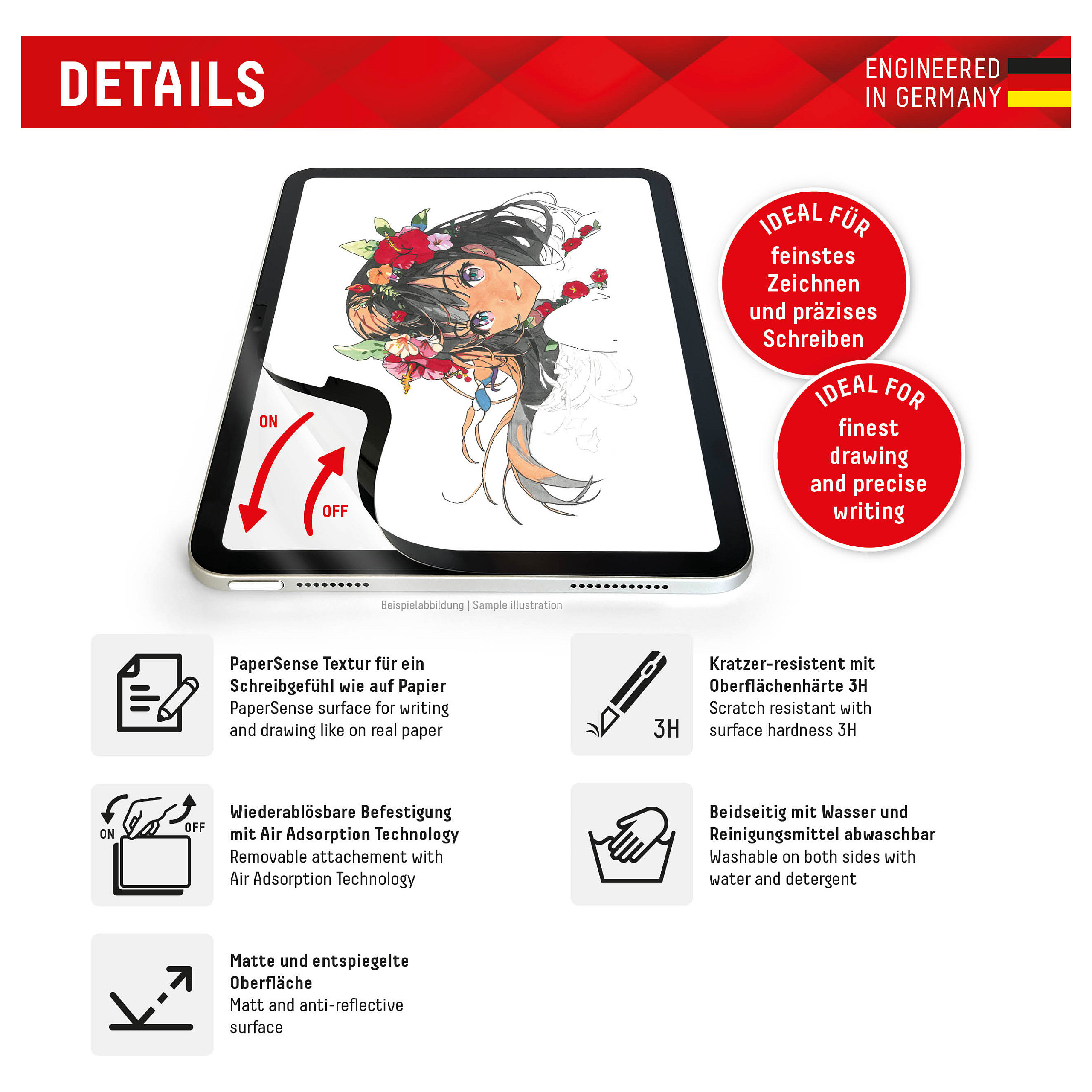 Zaštitna folija DISPLEX PaperSense za iPad Pro 13" (2024) / Air 13" (2024)-1