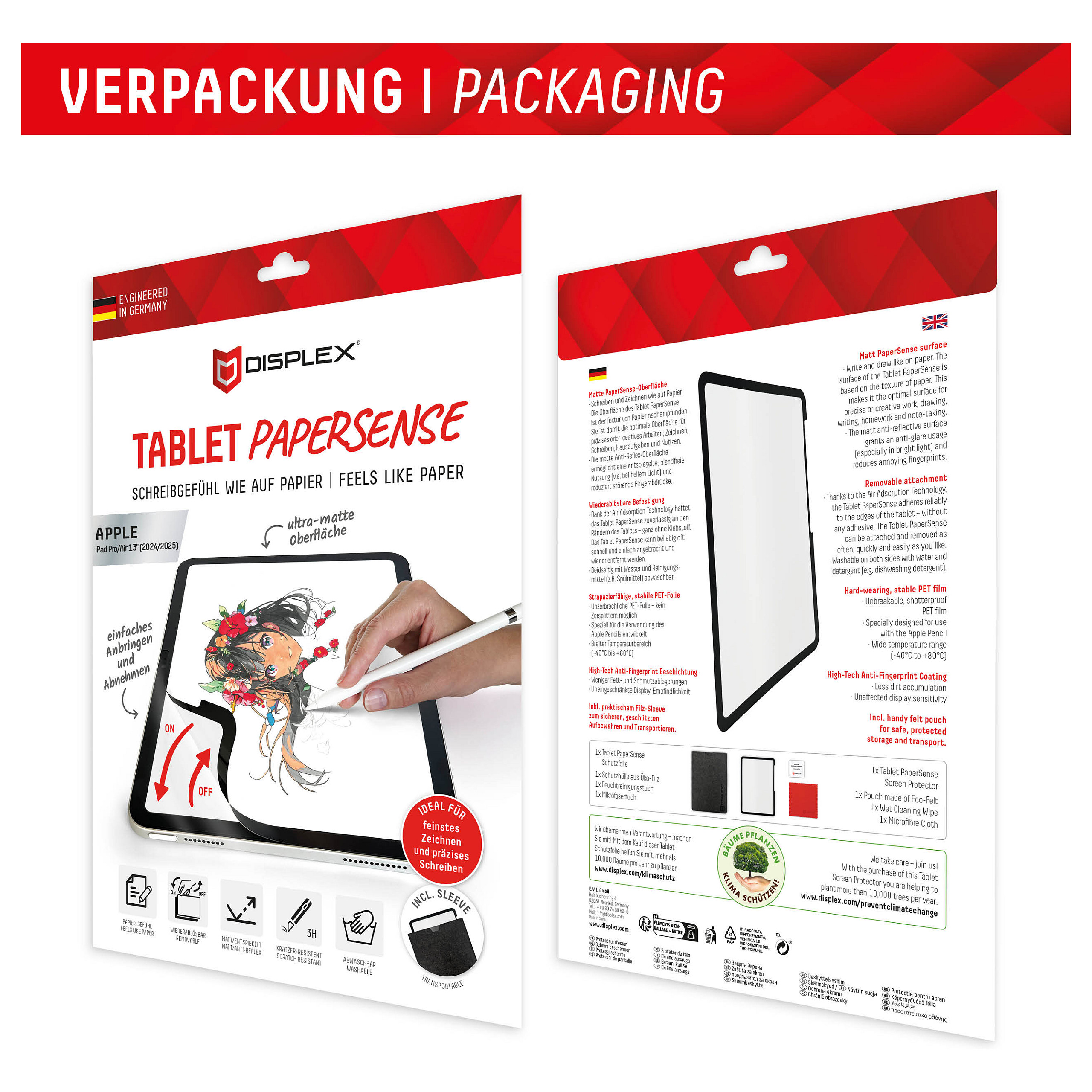 Zaštitna folija DISPLEX PaperSense za iPad Pro 13" (2024) / Air 13" (2024)-8