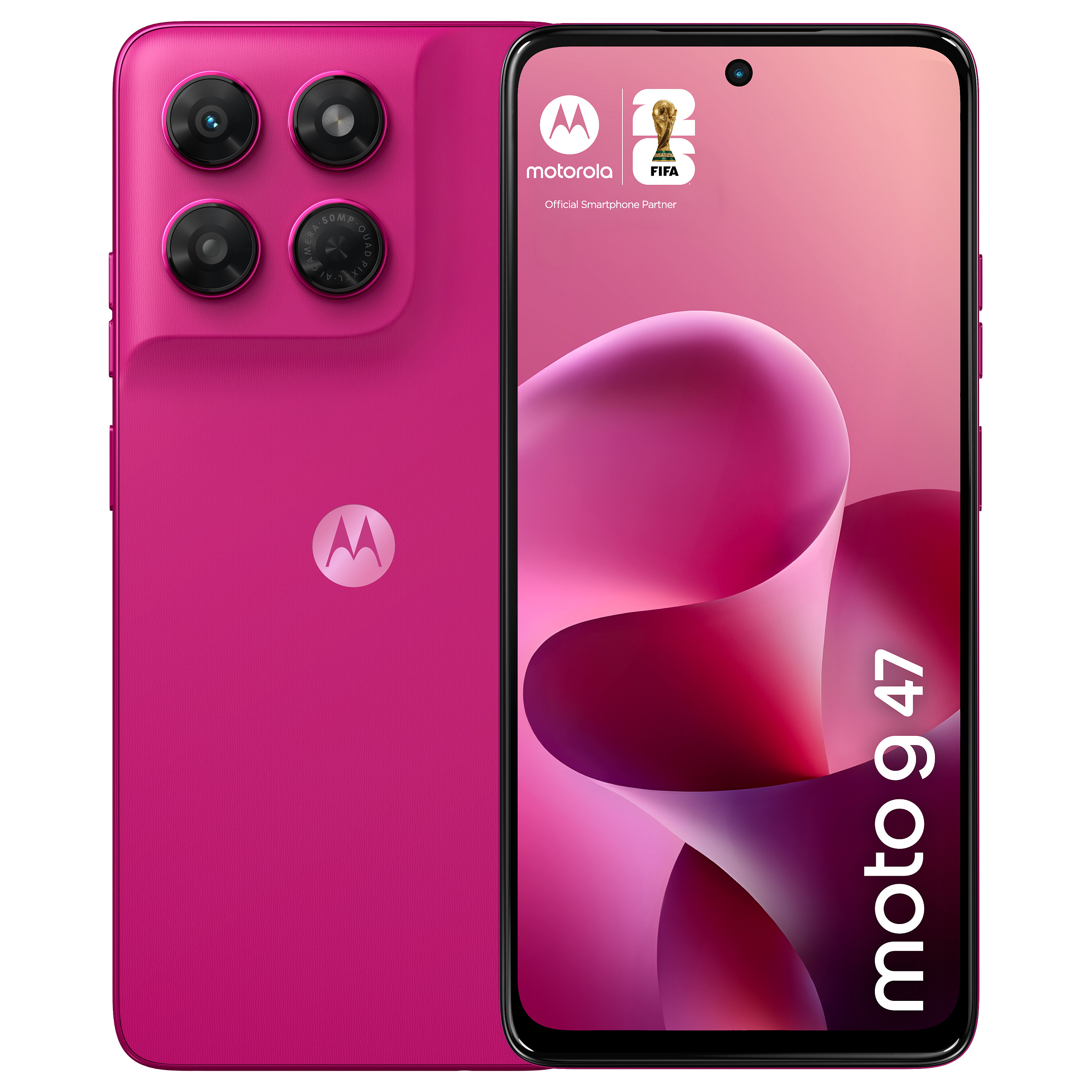Mobitel MOTOROLA Moto G47 8GB/128GB 5G Fuchsia Red (Crvena)
