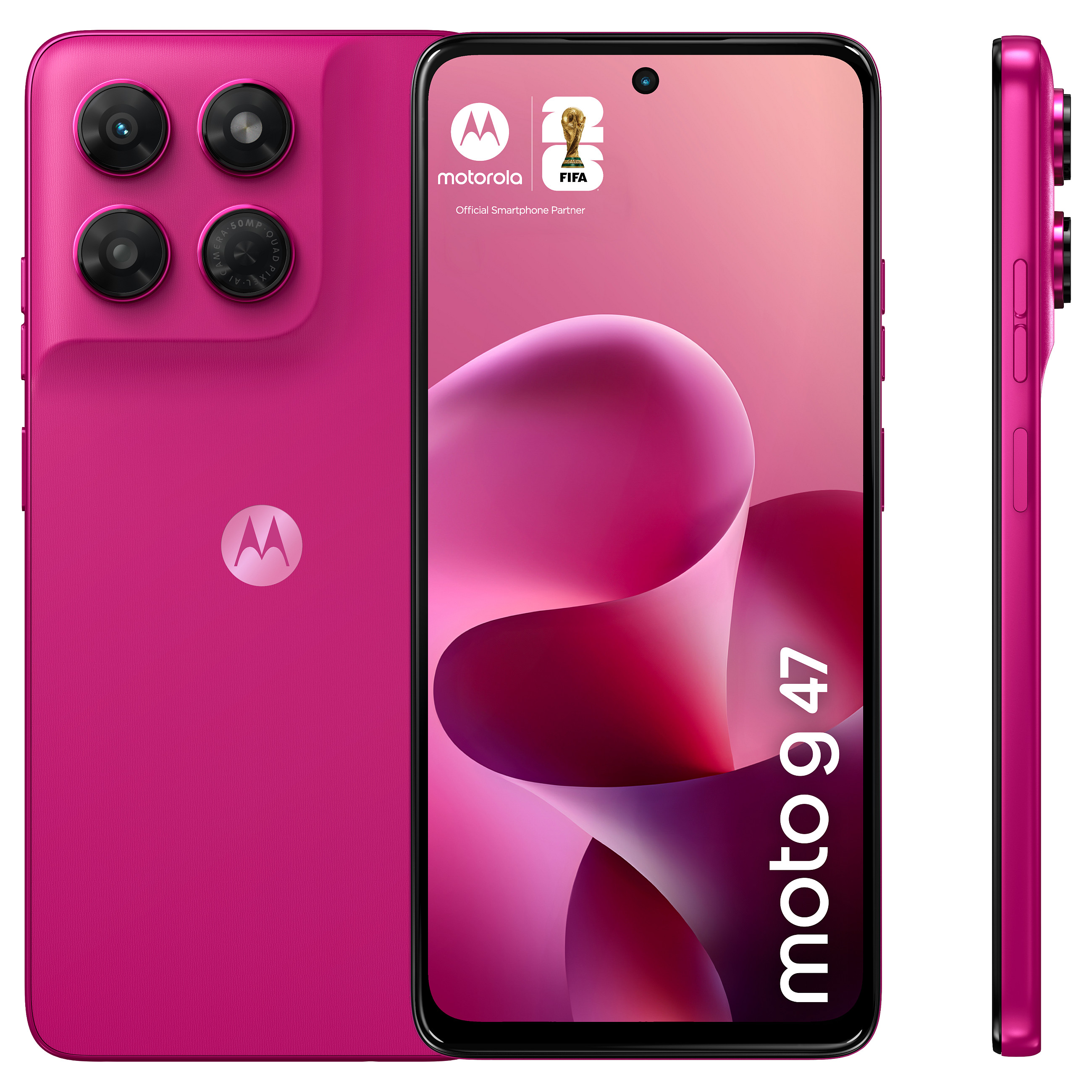 Mobitel MOTOROLA Moto G47 8GB/128GB 5G Fuchsia Red (Crvena)-1