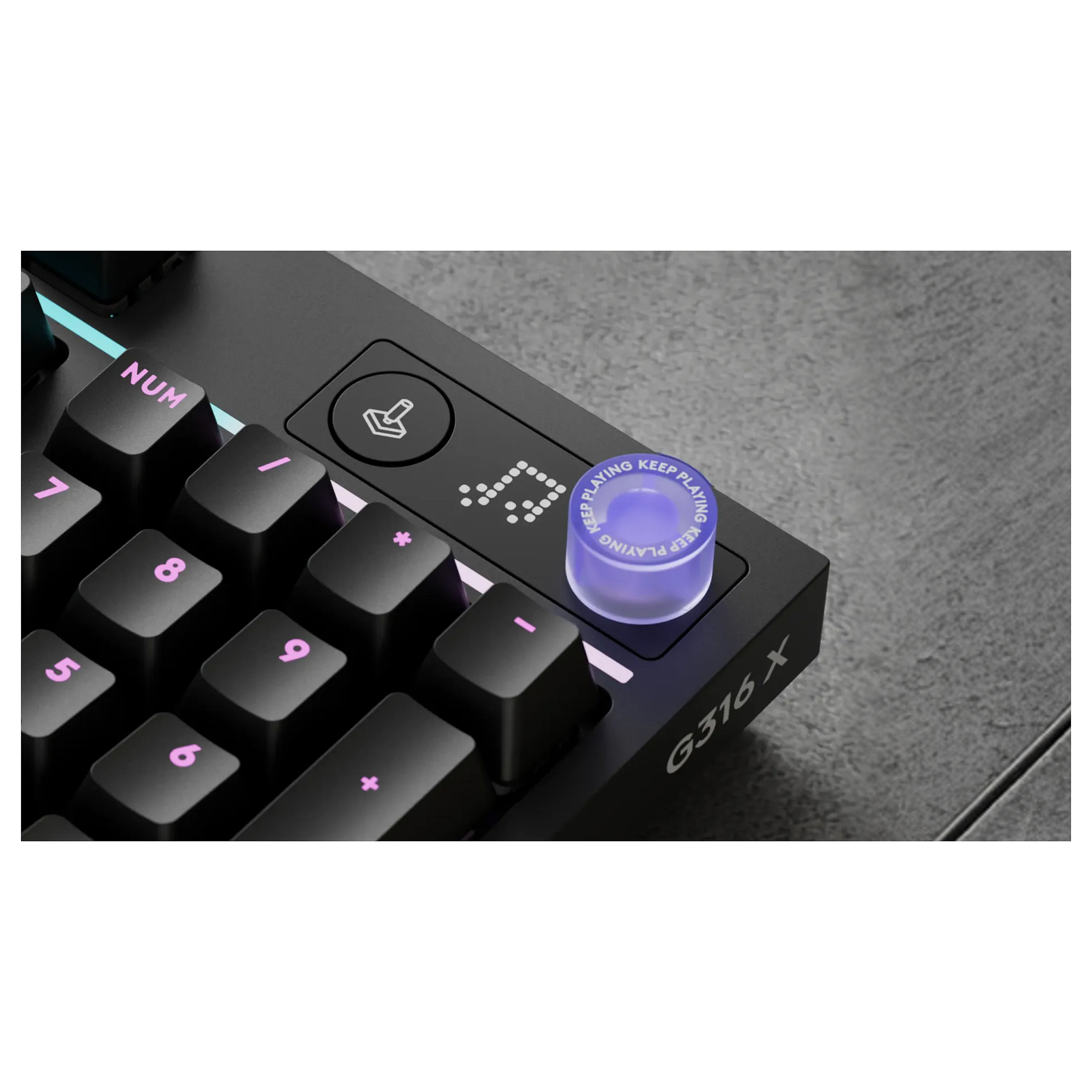 Bežična gaming tipkovnica LOGITECH G PRO X TKL LIGHTSPEED (Tactile, US Layout), crna boja-4