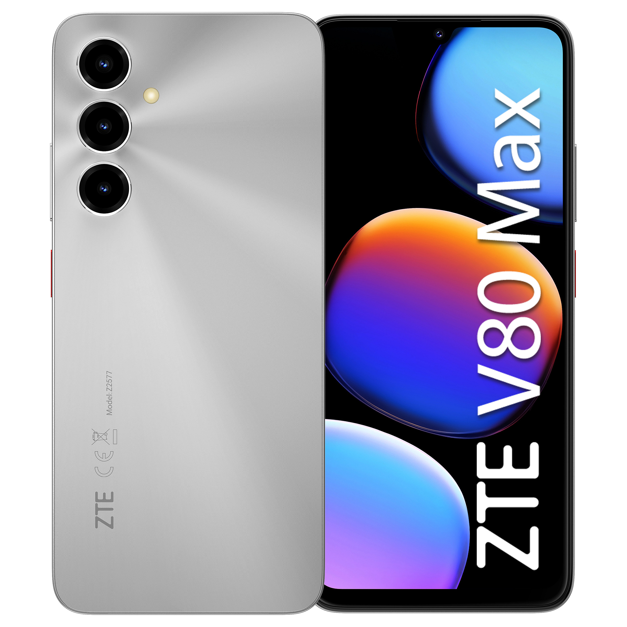 Mobitel ZTE Blade V80 Max 4GB/128GB 4G Stellar Silver (Srebrna)-0