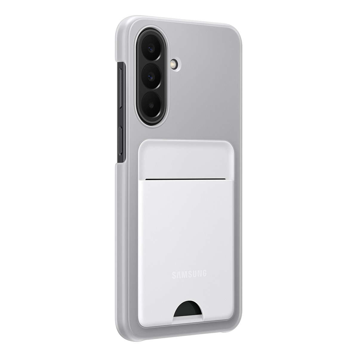 Zaštitna maska SAMSUNG Card Slot Case za Galaxy A35, svijetlo siva boja-2