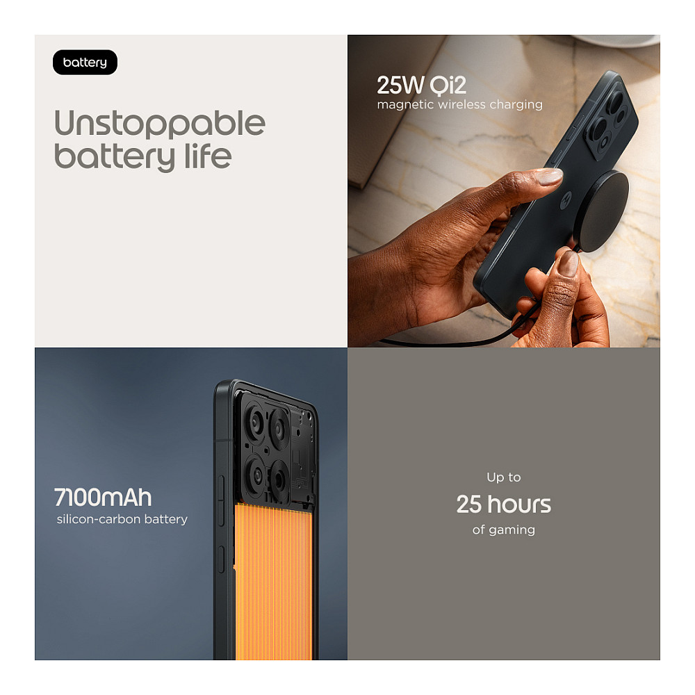 Mobitel MOTOROLA Edge 70 Max 8GB/256GB 5G Pantone Dark Shadow (Crna)-7
