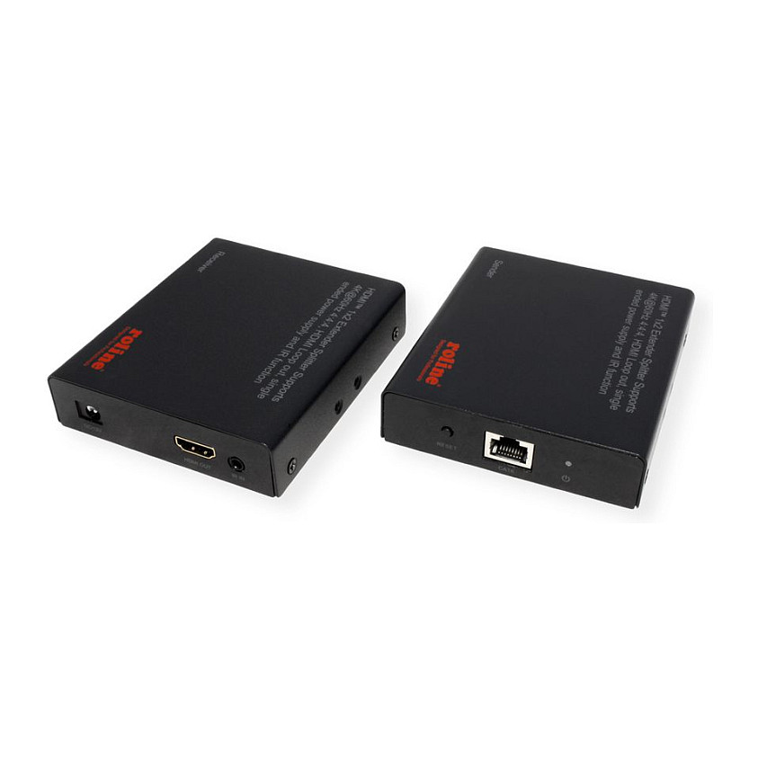 HDMI Extender i Splitter ROLINE 1x2 preko Cat.6A (4K@60Hz, 70m)-0
