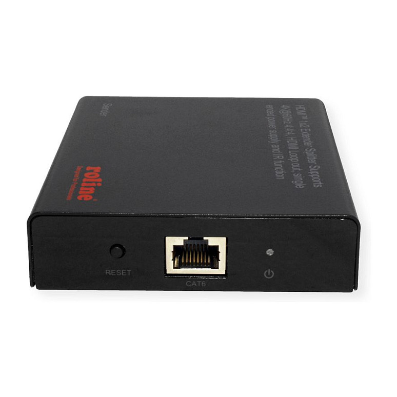 HDMI Extender i Splitter ROLINE 1x2 preko Cat.6A (4K@60Hz, 70m)-4