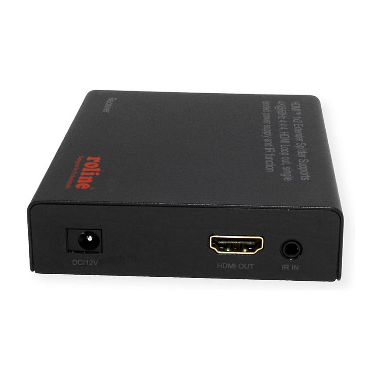 HDMI Extender i Splitter ROLINE 1x2 preko Cat.6A (4K@60Hz, 70m)-5
