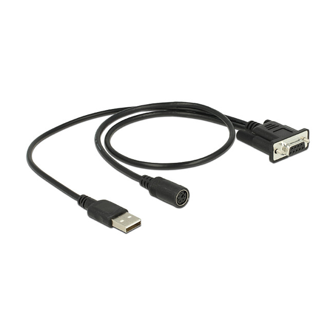 Kabel NAVILOCK za GNSS prijemnik MD6 na D-SUB 9 s USB napajanjem, 1.5 m