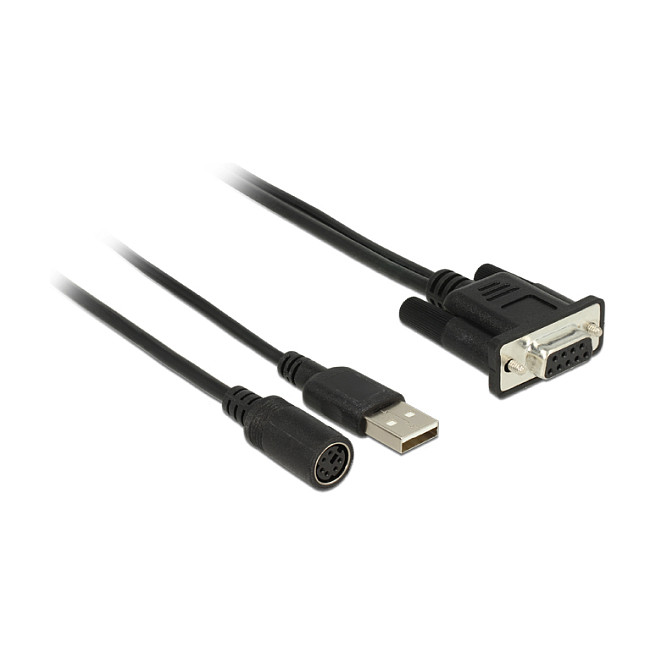 Kabel NAVILOCK za GNSS prijemnik MD6 na D-SUB 9 s USB napajanjem, 1.5 m-1