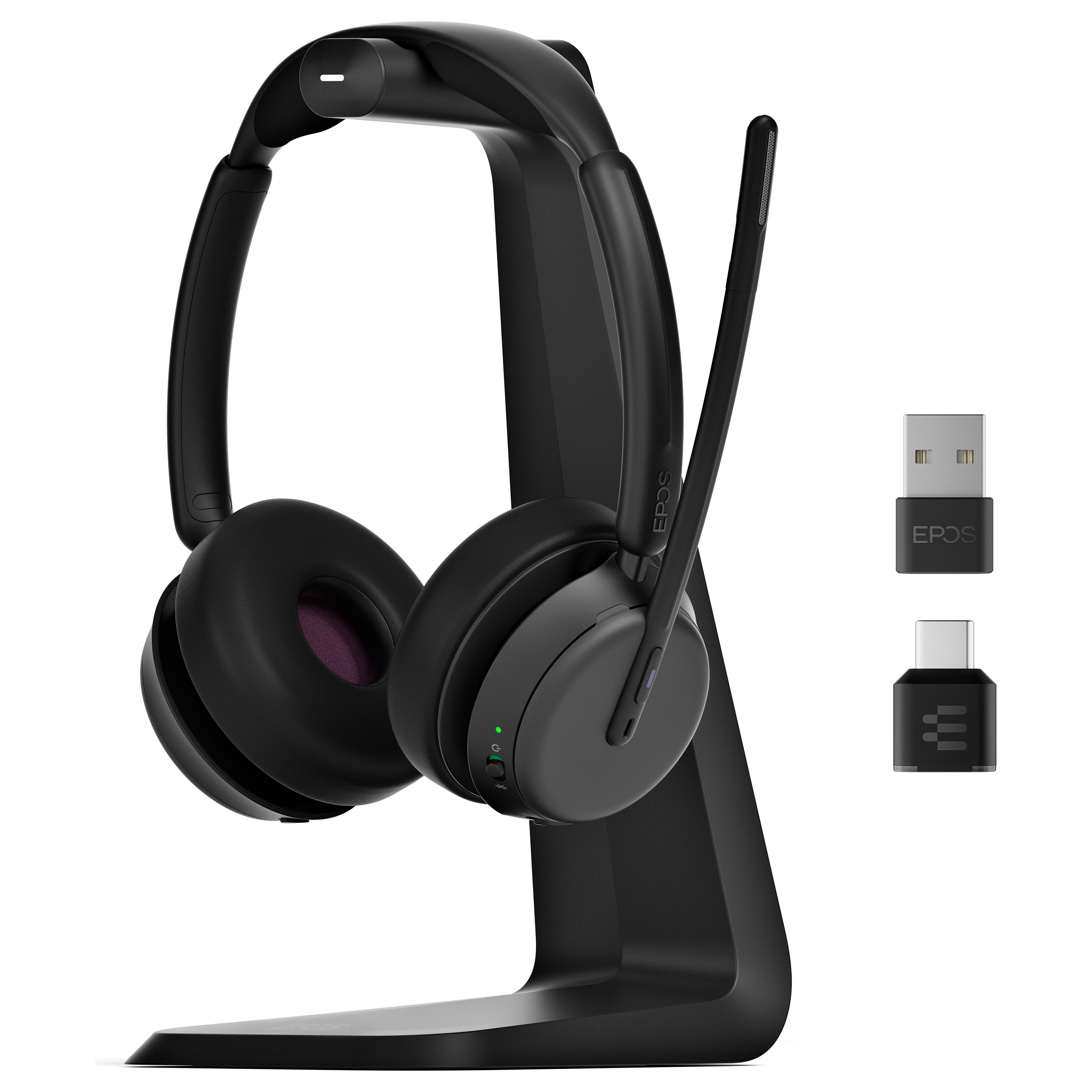 EPOS Bluetooth Headset IMPACT 1000 MS UC ANC WL USB-C+A Stand-6