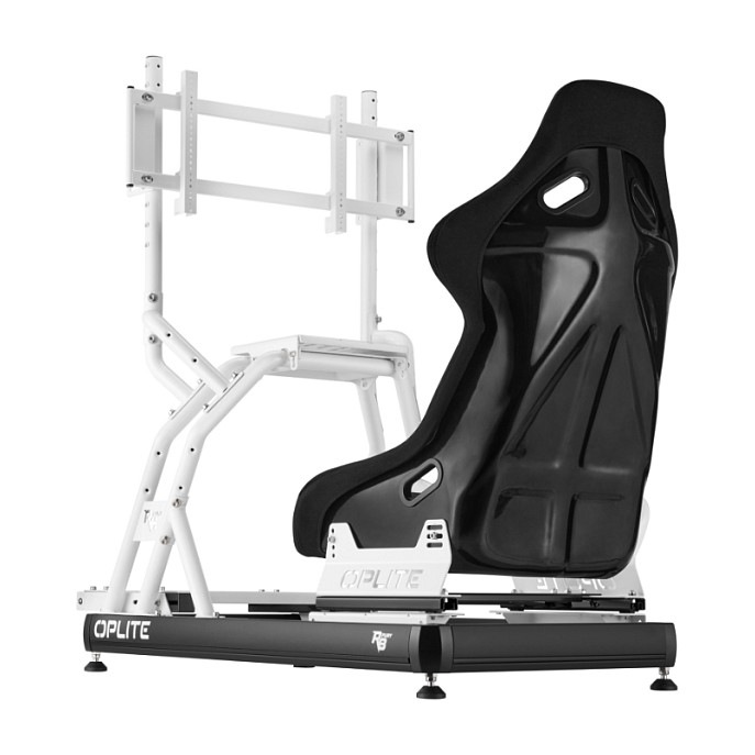 Nosač za monitor OPLITE Single Monitor Mount za R8, bijela boja-3