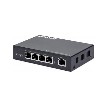 INTELLINET 4-Port Gigabit Ultra PoE Extender 90W (561617)-0