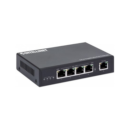 INTELLINET 4-Port Gigabit Ultra PoE Extender 90W (561617)-1
