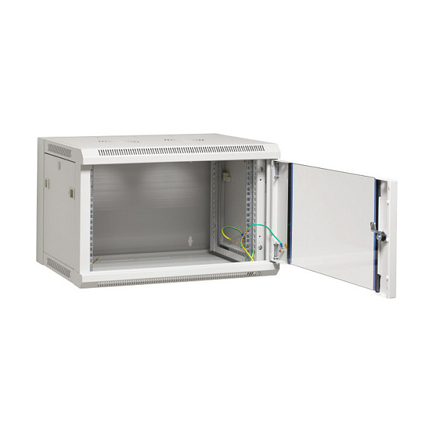 Zidni mrežni ormar EFB ELEKTRONIK 19" 9U 600x600mm (Flat Pack), siva boja-1