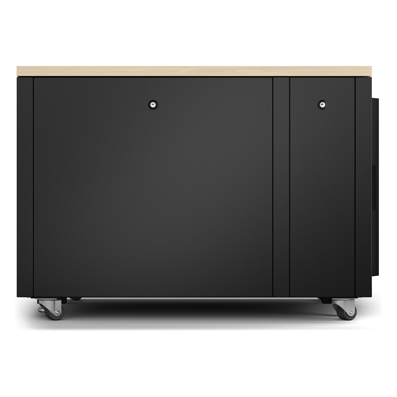 Zvučno izolirani serverski ormar APC NetShelter CX 12U (19", Svijetli Hrast)-5