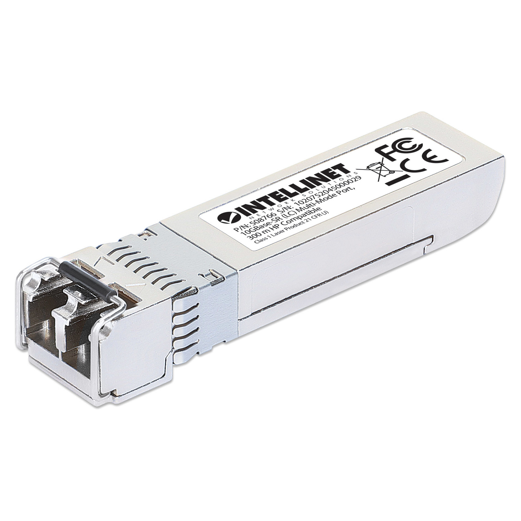 Mrežni modul INTELLINET 10GBase-SR SFP+ Mini-GBIC, LC Multimode, 300m, HPE kompatibilan-0