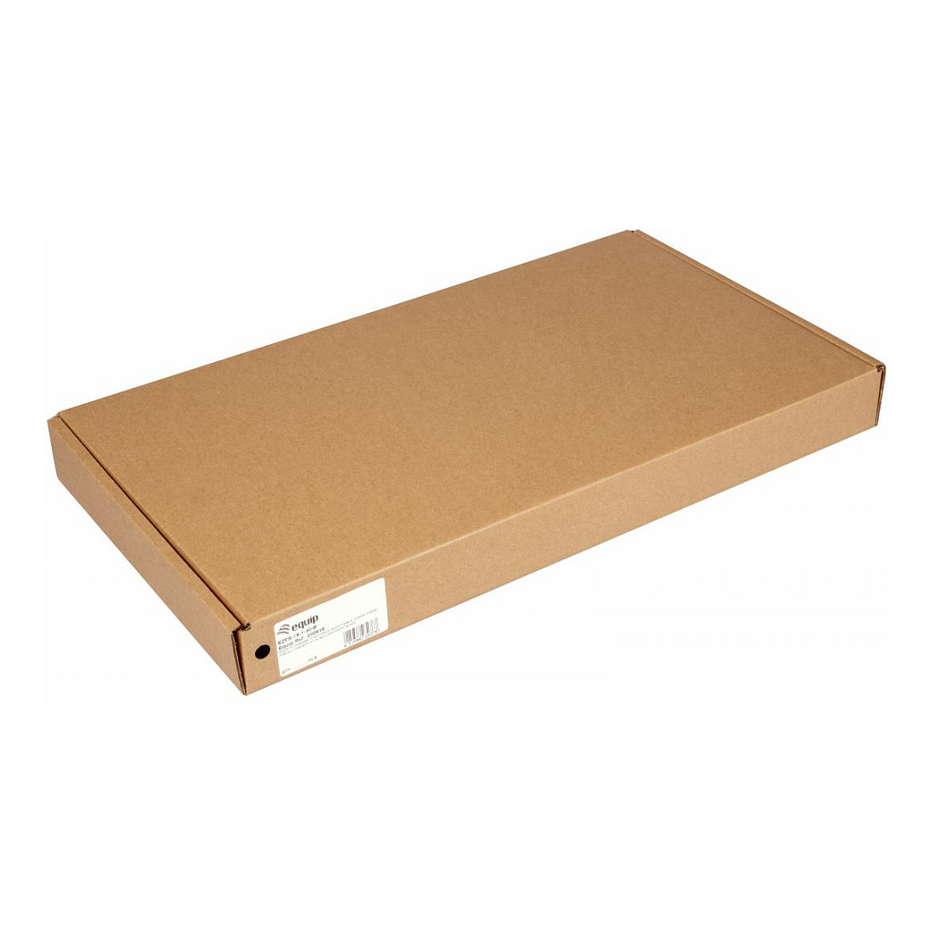 Equip 19" Fachboden fest fÃ¼r ServerschrÃ¤nke 25cm 1U schwarz-5