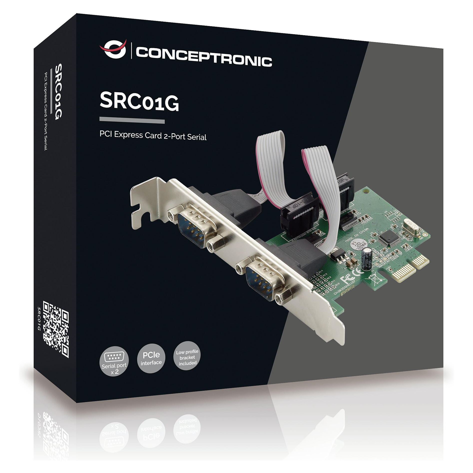 PCI Express kartica CONCEPTRONIC C05-115 (2x RS232 serijski port)-2