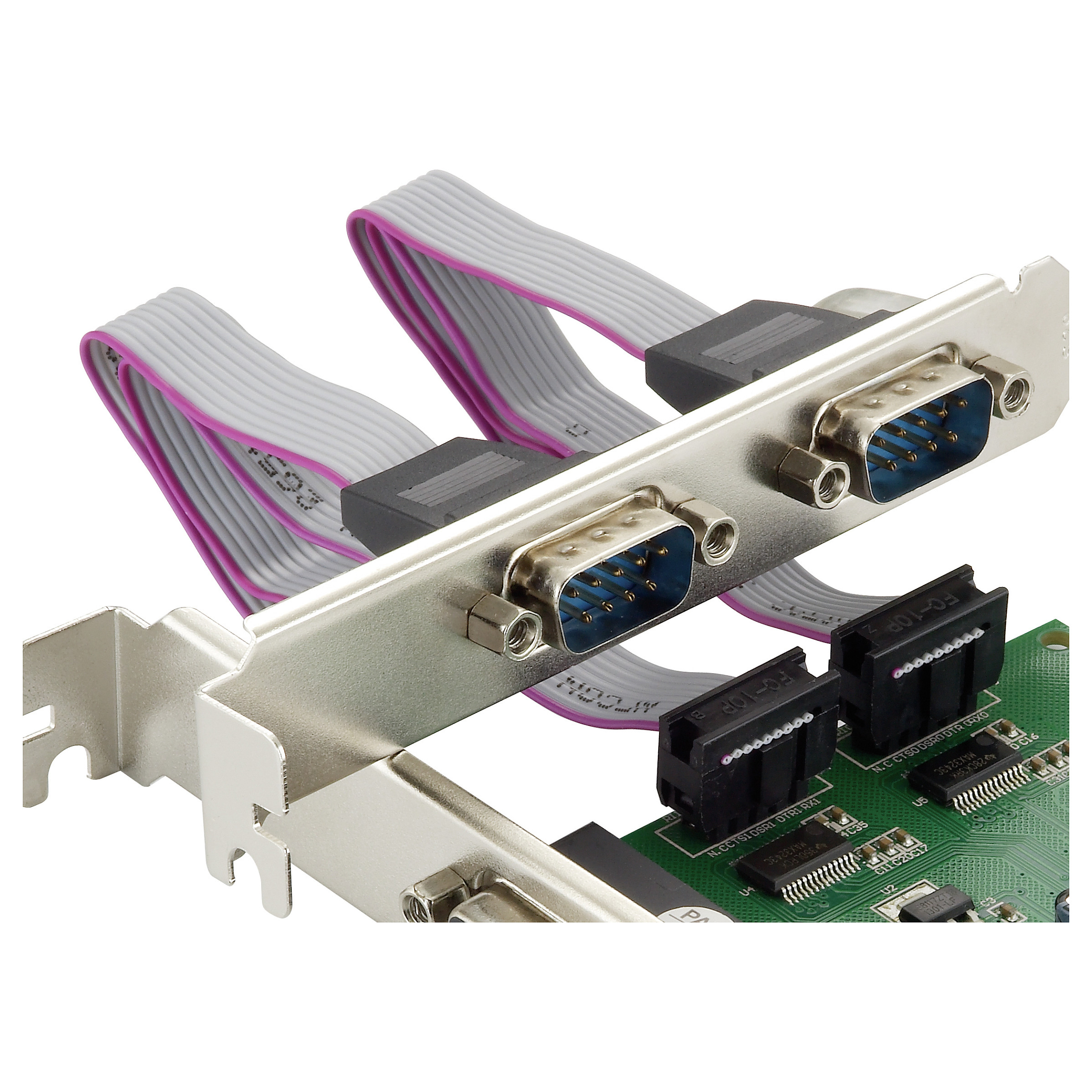 CONCEPTRONIC PCIe1x Card 2xRS232-Seri./1xParal. 2.5Gbps-3