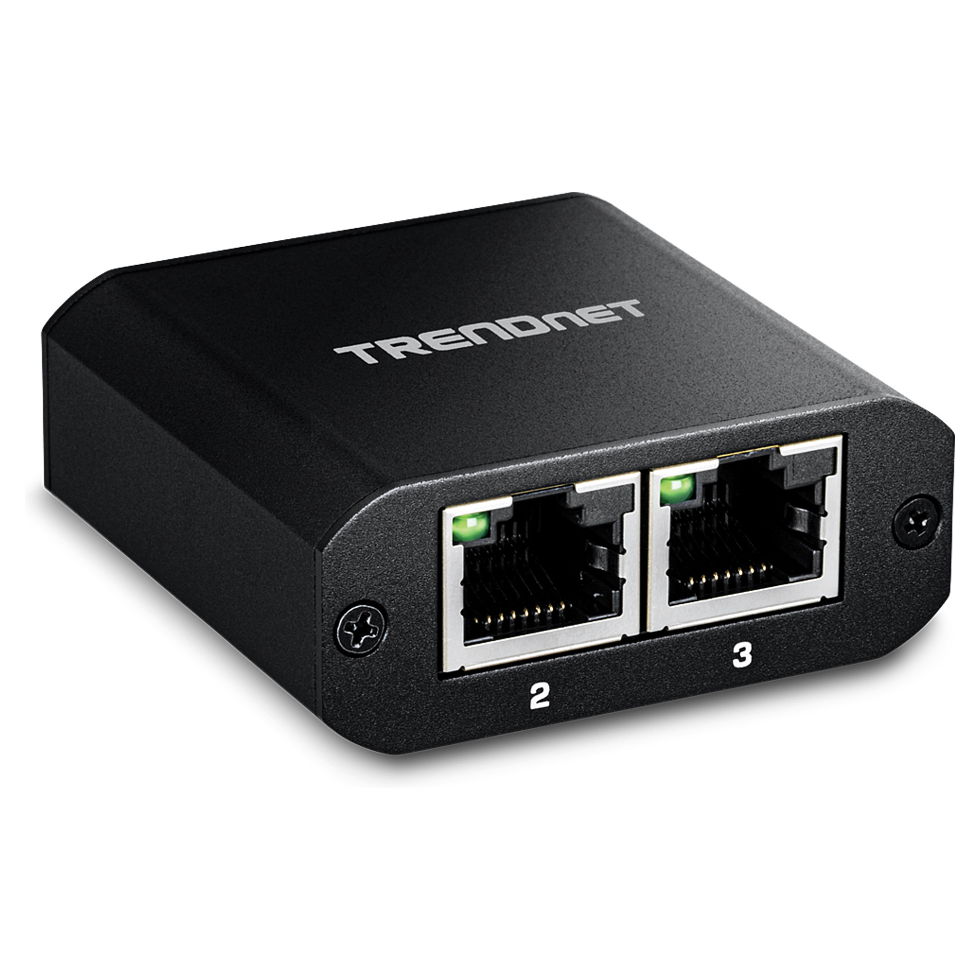 TRENDnet TEG-102S 2-Port-Gigabit-Splitter, mit USB-C-Stromversorgung